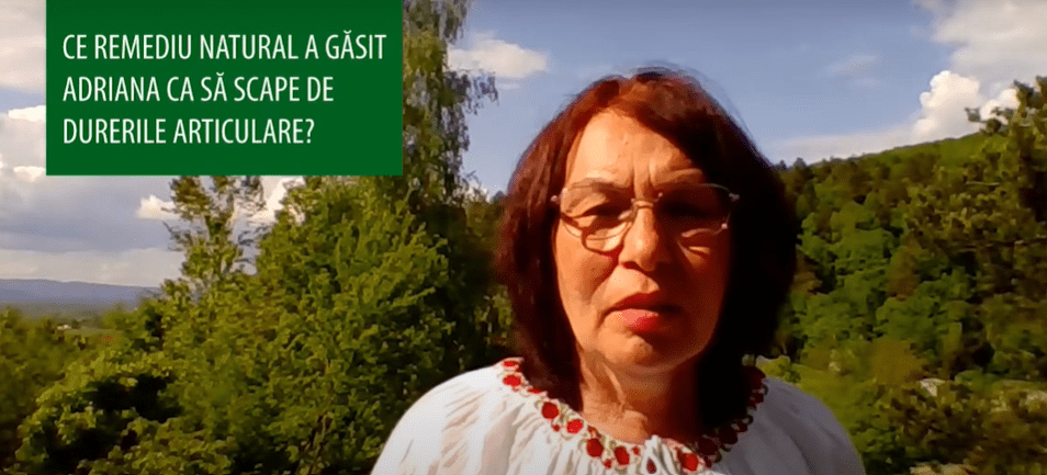 Ce remediu natural a gasit Adriana ca sa scape de dureri articulare?