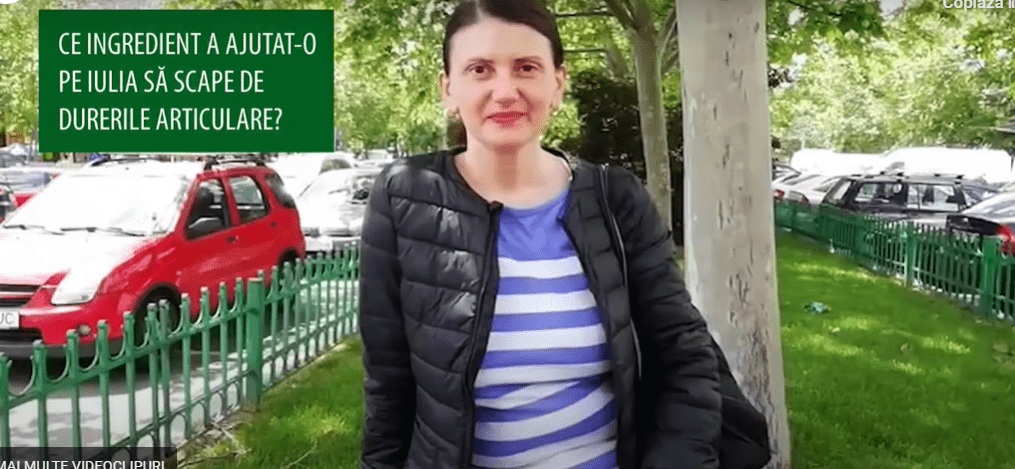 Ce ingredient a ajutat-o pe Iulia sa scape de dureri articulare?